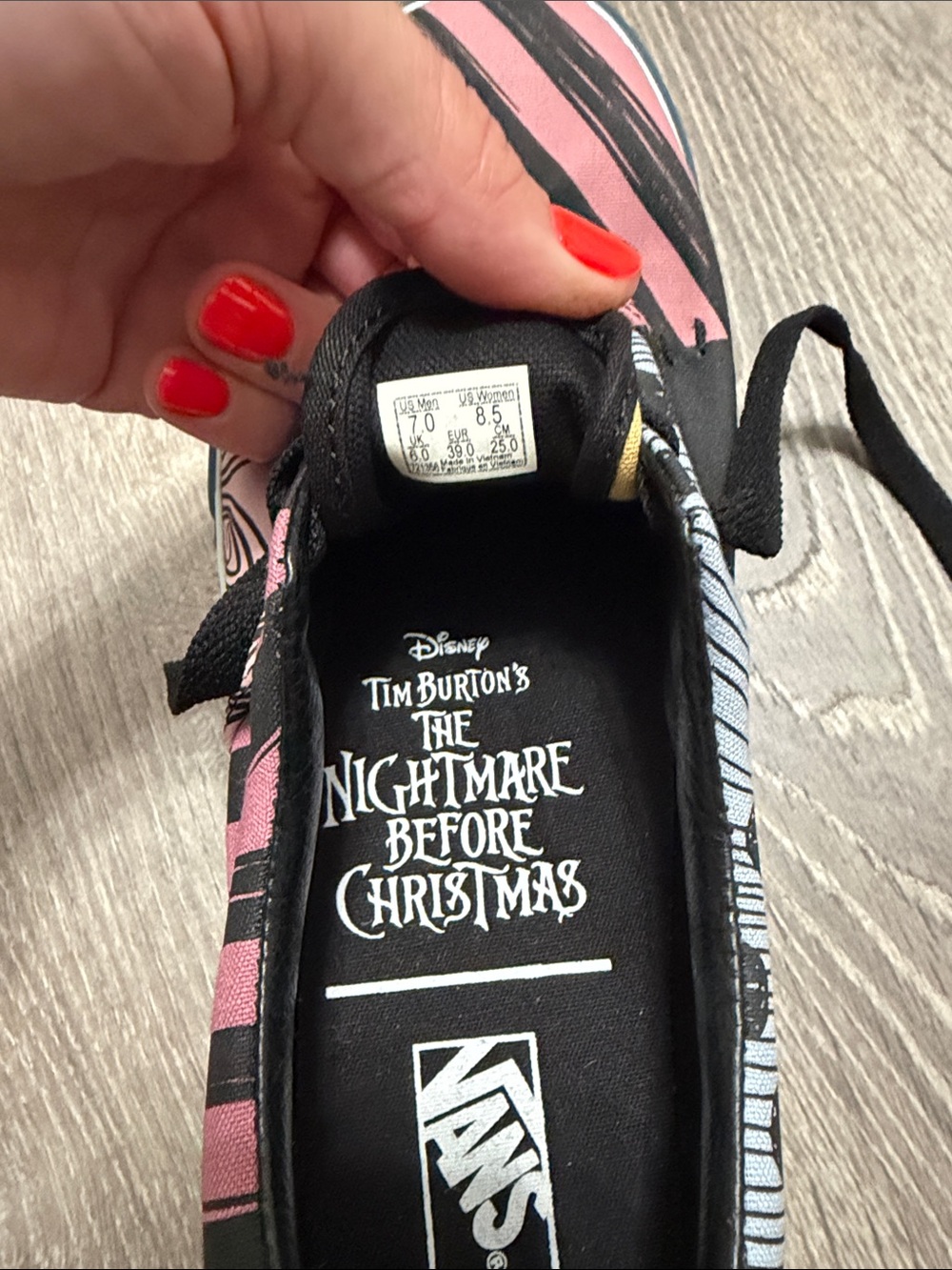 Vans and The Nightmare Before Christmas / Sally platform - Picture 6 of 6